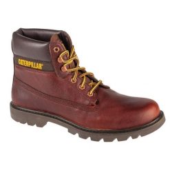 Trzewiki Caterpillar Colorado 2.0 P110962 brązowe. Brązowe botki męskie bez wzorów, z gumy, bez obcasa, bez zapięcia. Za 594.62 zł.