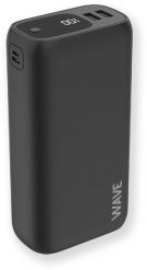 Wave Ultrapower power bank, 30,000 mAh, black. Czarne powerbanki IMPORT. Za 173.44 zł.