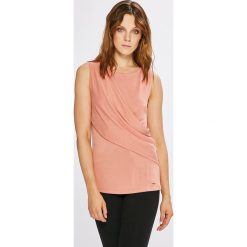 Morgan - Top. Czerwone topy damskie Morgan, s, bez wzorów, z dzianiny, casualowe, bez kołnierzyka, bez ramiączek. W wyprzedaży za 39.90 zł.