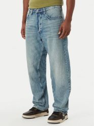 G-Star Raw Jeansy Arc 3D D30102 D788 Niebieski jasny Loose Fit. Niebieskie jeansy męskie G-Star Raw, z bawełny, retro. Za 509.99 zł.