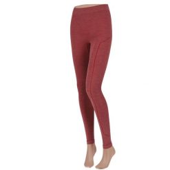 Legginsy termoaktywne Damskie Xtreme wełna merynosów. Czerwone bielizna sportowa damska Xtreme, bez wzorów, z elastanu. Za 215.99 zł.