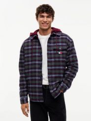 Tommy Jeans marynarka w stylu koszuli Mężczyźni Bawełna (100%) wielokolorowy, XXL. Garnitury męskie Tommy Jeans, m, bez wzorów, z bawełny, eleganckie, bez kołnierzyka, bez ramiączek. Za 569.95 zł.