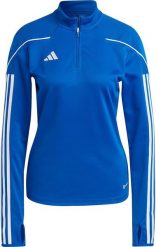 Adidas Bluza damska adidas Tiro 23 League Training Top niebieska HS3486 XS. Niebieskie bluzy damskie Adidas, xs, bez wzorów, bez ramiączek, bez kaptura. Za 156.96 zł.