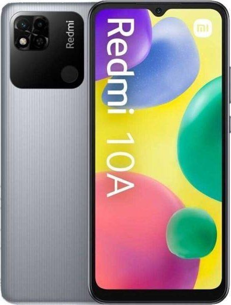Smartfon Xiaomi Redmi 10A 3/64GB Srebrny ( ). Szare smartfony Xiaomi. Za 678.77 zł.