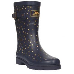 Kalosze Damskie Celeste Z Nadrukiem. Niebieskie kalosze damskie Trespass, bez wzorów, bez zapięcia. Za 267.99 zł.