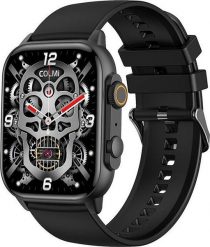 Smartwatch Colmi C81 Czarny (C81 Black). Czarne zegarki smartwatch Colmi, bez wzorów. Za 97.99 zł.