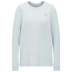 DreiMaster damska bluza XL jasnoniebieska. Niebieskie bluzy damskie Dreimaster, xl, bez wzorów, bez ramiączek, bez kaptura. Za 249.00 zł.