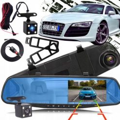 Wideorejestrator samochodowy kamera cofania w lusterku full hd przód tył. Wideorejestratory Dod Tech. Za 114.99 zł.