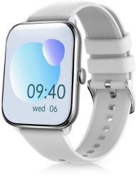 Smartwatch Niceboy Niceboy Watch 3 Arctic Silver Smartwatch Srebrny 1,85 IP67 Metalowa obudowa. Szare zegarki smartwatch Niceboy, bez wzorów. Za 301.85 zł.
