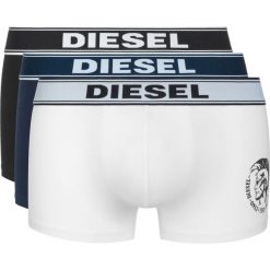 Diesel 3-pack Bokserki Czarny Niebieski Biały. Białe bokserki męskie Diesel, bez wzorów, z bawełny. Za 197.95 zł.