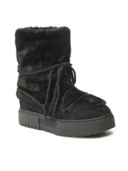 Jenny Fairy Śniegowce WS5895-05 Czarny. Czarne śniegowce damskie Jenny Fairy, z materiału, bez zapięcia. Za 199.99 zł.