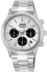 Zegarek Lorus Zegarek męski Lorus RT333LX9 srebrny. Szare zegarki męskie Lorus, bez wzorów, srebrne. Za 459.00 zł.