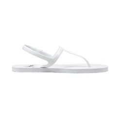 Sandały do chodzenia damskie Puma Cozy Sandal Wns. Białe sandały damskie Puma, bez wzorów, bez obcasa, bez zapięcia. Za 109.59 zł.