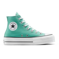 Adidasy Converse Chuck Taylor All Star Lift, Dla obu płci. Niebieskie obuwie sportowe damskie Converse, bez wzorów, bez zapięcia. Za 590.00 zł.