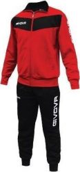 Givova Dres sportowy Visa Givova czerwono-czarny M. Czarne komplety dresowe męskie Givova, m, bez wzorów, z dresówki. Za 125.93 zł.