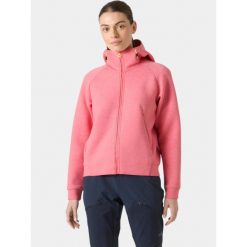 Bluza Damska Helly Hansen W Hp Ocean Fz Short. Czerwone bluzy damskie Helly Hansen, bez wzorów, sportowe, bez ramiączek, z kapturem. Za 579.00 zł.