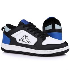 Buty męskie sportowe do chodzenia Kappa LINEUP. Białe buty sportowe męskie Kappa, bez wzorów, bez zapięcia, trekkingowe. Za 149.00 zł.
