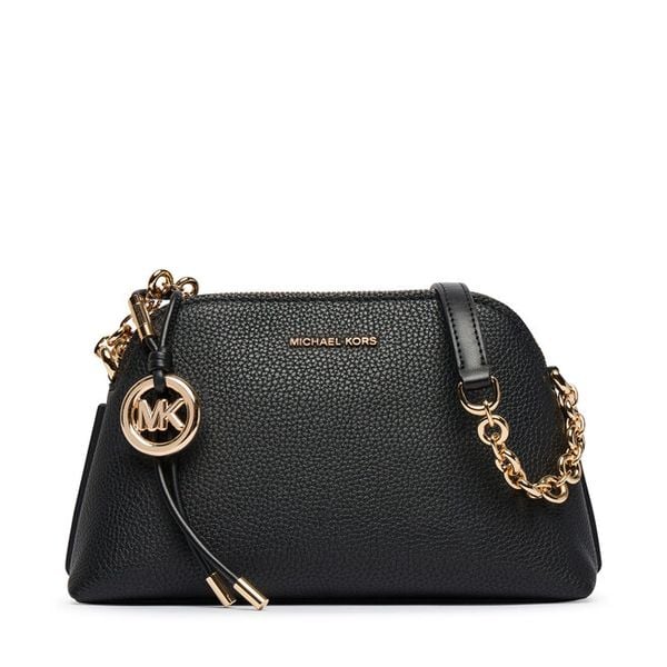 Torebka MICHAEL Michael Kors. Czarne listonoszki damskie MICHAEL Michael Kors, bez wzorów, bez dodatków. Za 824.99 zł.