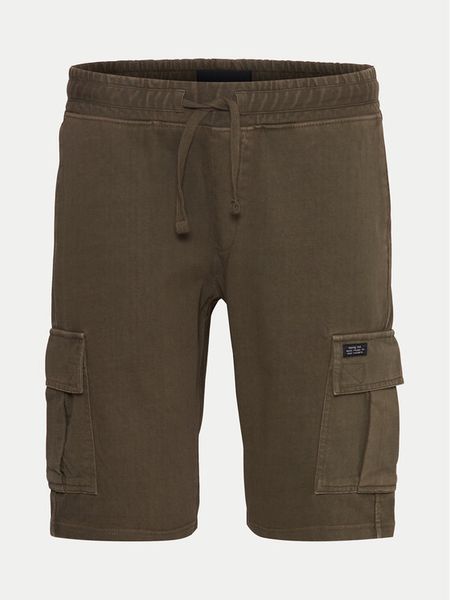 Blend Szorty materiałowe 20716745 Brązowy Regular Fit. Brązowe szorty męskie Blend, bez wzorów, z bawełny. Za 119.99 zł.