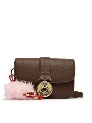 LOVE MOSCHINO Torebka JC4235PP0PKI0313 Brązowy. Brązowe listonoszki damskie Love Moschino, bez wzorów, ze skóry, bez dodatków. Za 949.99 zł.
