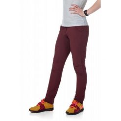 Damskie spodnie outdoorowe Kilpi BRODELIA-W. Czerwone spodnie sportowe damskie Kilpi, bez wzorów, z nylonu, sportowe, trekkingowe. Za 277.46 zł.