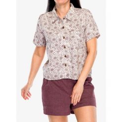 Koszula turystyczna damska Royal Robbins Camino Pucker S/S. Zielone koszule damskie ROYAL ROBBINS, s, bez wzorów, casualowe, bez kołnierzyka, bez ramiączek. Za 287.99 zł.