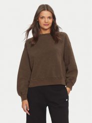 Deha Bluza C12131 Brązowy Regular Fit. Brązowe bluzy damskie Deha, s, bez wzorów, z bawełny, bez ramiączek, bez kaptura. Za 539.99 zł.