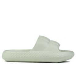 Klapki damskie sportowe Lee MAYA SLIDER WOMEN LOW. Zielone klapki damskie Lee, bez wzorów, sportowe, bez obcasa, bez zapięcia. Za 89.00 zł.