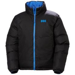 Damska odwracalna kurtka puchowa Helly Hansen Yu 23. Niebieskie kurtki sportowe damskie Helly Hansen, bez wzorów, z puchu, bez ramiączek, bez kaptura, trekkingowe. W wyprzedaży za 521.90 zł.