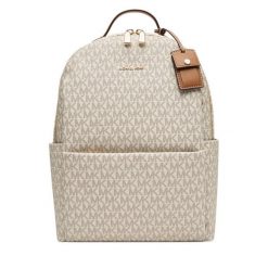 Plecak MICHAEL Michael Kors. Brązowe plecaki damskie MICHAEL Michael Kors, bez wzorów. Za 1,279.00 zł.