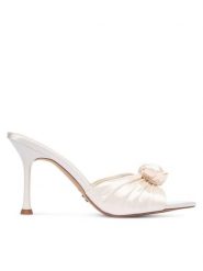 Aldo Klapki Rosalina 14298613 Biały. Białe klapki damskie Aldo, bez wzorów, z materiału, bez obcasa, bez zapięcia. Za 459.99 zł.