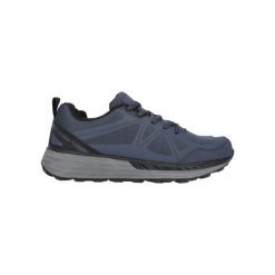 Buty trekkingowe męskie Whistler Kritt. Niebieskie trekkingi męskie Whistler, bez zapięcia. Za 349.99 zł.