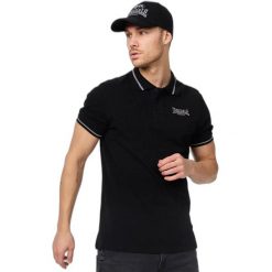 Polo Lonsdale Causton. Czarne koszulki sportowe męskie Lonsdale, m, bez wzorów, bez ramiączek. Za 250.00 zł.