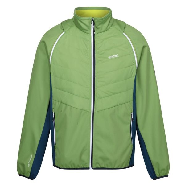 Męska Kurtka Hybrydowa Steren II Softshell. Niebieskie kurtki męskie Regatta, l, bez wzorów, z puchu, sportowe, bez kaptura. Za 131.99 zł.