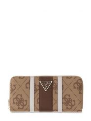 Guess Portfel 181207 Brązowy. Brązowe portfele damskie Guess. Za 339.99 zł.