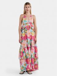 YAS Sukienka letnia Lullah 26029718 Kolorowy Regular Fit. Sukienki damskie YAS, na lato, l, bez wzorów, z wiskozy, bez kołnierzyka, bez ramiączek. Za 529.99 zł.