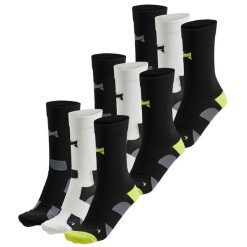 Skarpety kolarskie Xtreme Crew, 9 par, Multi Czarne. Czarne skarpetki damskie XTREME SOCKSWEAR, bez wzorów. Za 194.99 zł.