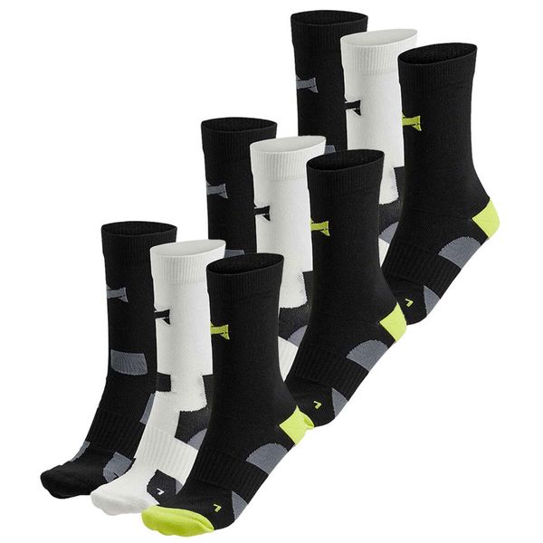 Skarpety kolarskie Xtreme Crew, 9 par, Multi Czarne. Czarne skarpetki damskie XTREME SOCKSWEAR, bez wzorów. Za 194.99 zł.