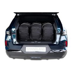 Torby Do Bagażnika Opel Grandland Phev 2024+ 3Szt Kjust. Czarne torby podróżne damskie KJUST, bez wzorów. Za 1,140.00 zł.