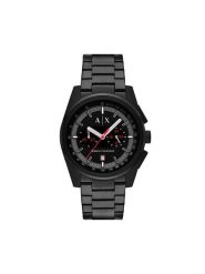 Armani Exchange Zegarek Parker Chronograph AX2864 Czarny. Czarne zegarki męskie Armani Exchange, bez wzorów. Za 899.99 zł.