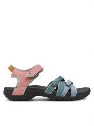 Teva Sandały Tirra 4266 Różowy. Czerwone sandały damskie Teva, bez wzorów, z materiału, bez obcasa, bez zapięcia. Za 339.99 zł.