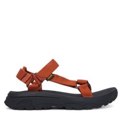 Sandały Teva. Brązowe sandały męskie Teva, bez wzorów, sportowe, bez zapięcia. Za 379.99 zł.