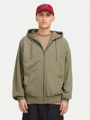 Jack & Jones Bluza Charge 12270279 Szary Loose Fit. Szare bluzy męskie Jack & Jones, m, bez wzorów, z bawełny, bez ramiączek, bez kaptura. Za 169.99 zł.