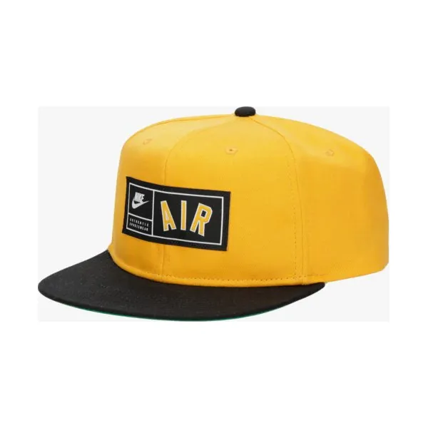 Nike Czapka U Nsw Pro Cap Nike Air , żółty, rozmiar ONE SIZE. Żółte czapki damskie Nike, bez wzorów, z materiału. W wyprzedaży za 69.99 zł.