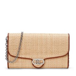 Torebka LAUREN RALPH LAUREN. Brązowe torebki do ręki damskie Lauren Ralph Lauren, bez wzorów, bez dodatków. Za 579.99 zł.