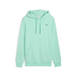 Bluza z kapturem Puma Logo N° 1 Essentials. Zielone bluzy męskie Puma, m, bez wzorów, bez ramiączek, z kapturem. Za 247.50 zł.