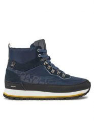 Napapijri Trapery Snowjog01 NP0A4HV1 Niebieski. Niebieskie buty zimowe męskie Napapijri, bez wzorów, z materiału, bez obcasa, bez zapięcia. Za 449.99 zł.
