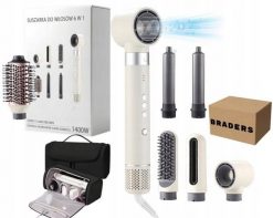 Suszarko-lokówka Sapir MOCNA SUSZARKA LOKÓWKA 6W1 DO WŁOSÓW 1400W Z JONIZACJĄ 3 PRĘDKOŚCI REGULACJ. Lokówki Sapir. Za 399.00 zł.