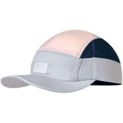 Czapka z daszkiem Damska Buff 5 Panel Go Cap. Szare czapki damskie Buff, na lato, bez wzorów, z elastanu, sportowe. Za 124.90 zł.