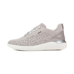 Geox tenisówki damskie Theragon 36 szary. Szare trampki i tenisówki damskie Geox, bez wzorów, z zamszu, bez zapięcia. W wyprzedaży za 332.00 zł.